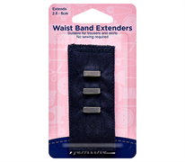 Waist Band Extender - Navy Hook & Bar Type