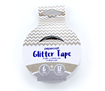 Adhesive Glitter Tape - Silver 2pcs