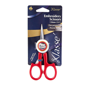 Klasse Scissors - Embroidery 5.5" - Red Handle