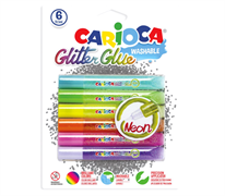Carioca Glitter Glue - Neon
