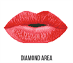 Diamond Dotz Decorative Pillowcase - Hot Lips