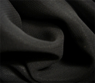 Polyester Chiffon - Black