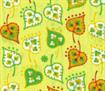 Sugar Garden Collection - Leaf Dot - Sunshine Yellow - Tante Ema - 100% Cotton Printed Fabric 
