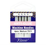 Klasse Machine Needle Anti-Glue Size 75/11 - 4 per cassette