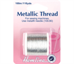 Metallic Thread - 100m - Silver