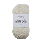 FIDDLESTICKS Marble Cotton Acrylic Yarn-Ivory