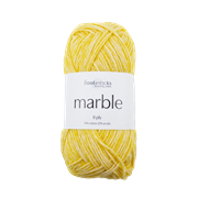 FIDDLESTICKS Marble Cotton Acrylic Yarn-Marigold
