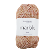 FIDDLESTICKS Marble Cotton Acrylic Yarn-Tangerine