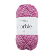 FIDDLESTICKS Marble Cotton Acrylic Yarn-Cerise