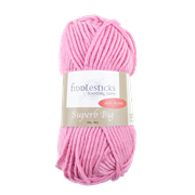 FIDDLESTICKS Superb Big 100% Acrylic Yarn-Pink