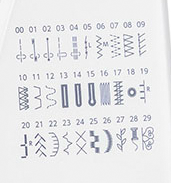 Janome DC3200 50 Total Stitches