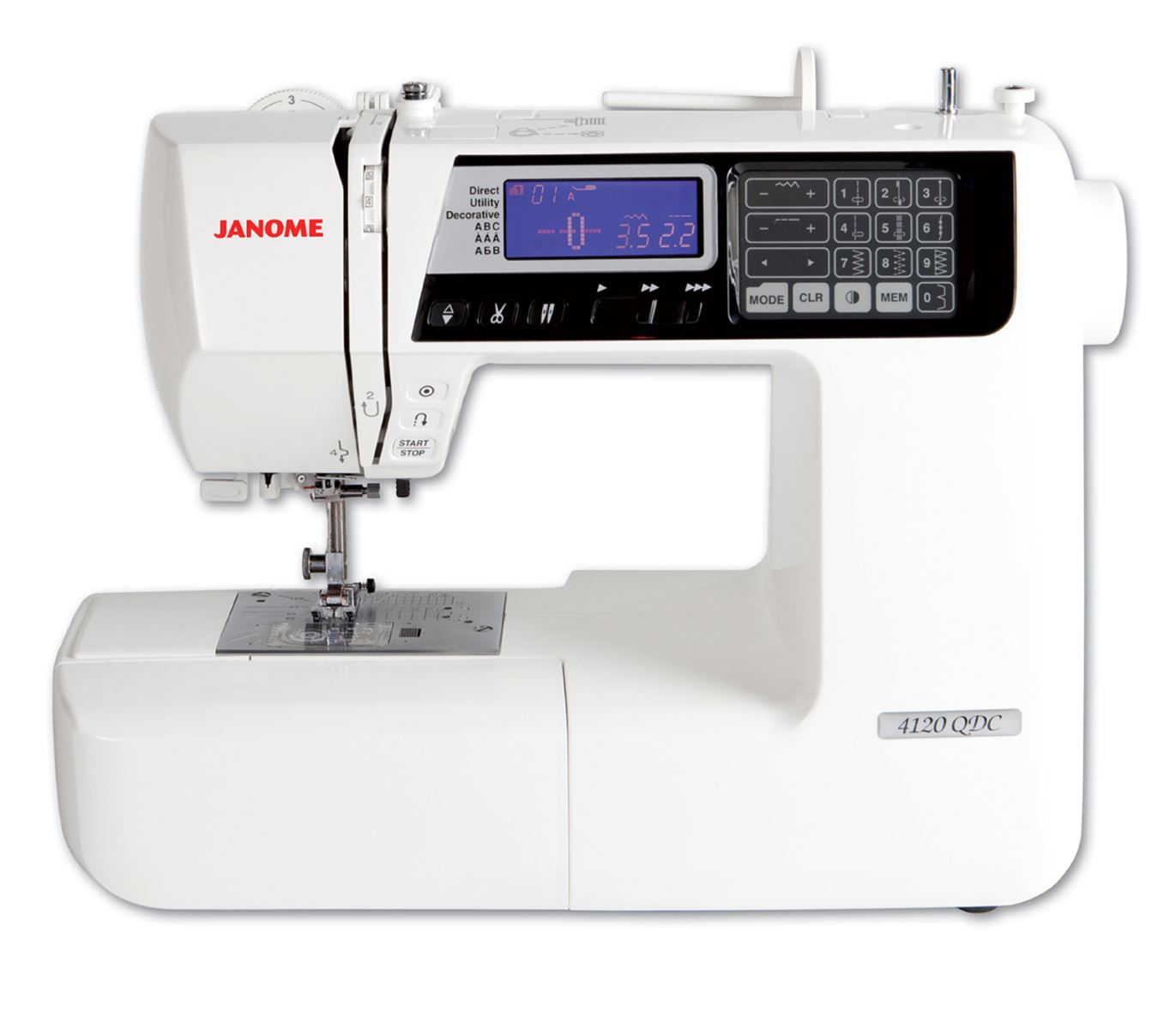 Janome 4120qdc Sewing Machine By Janome Sewing Machines In Machines 