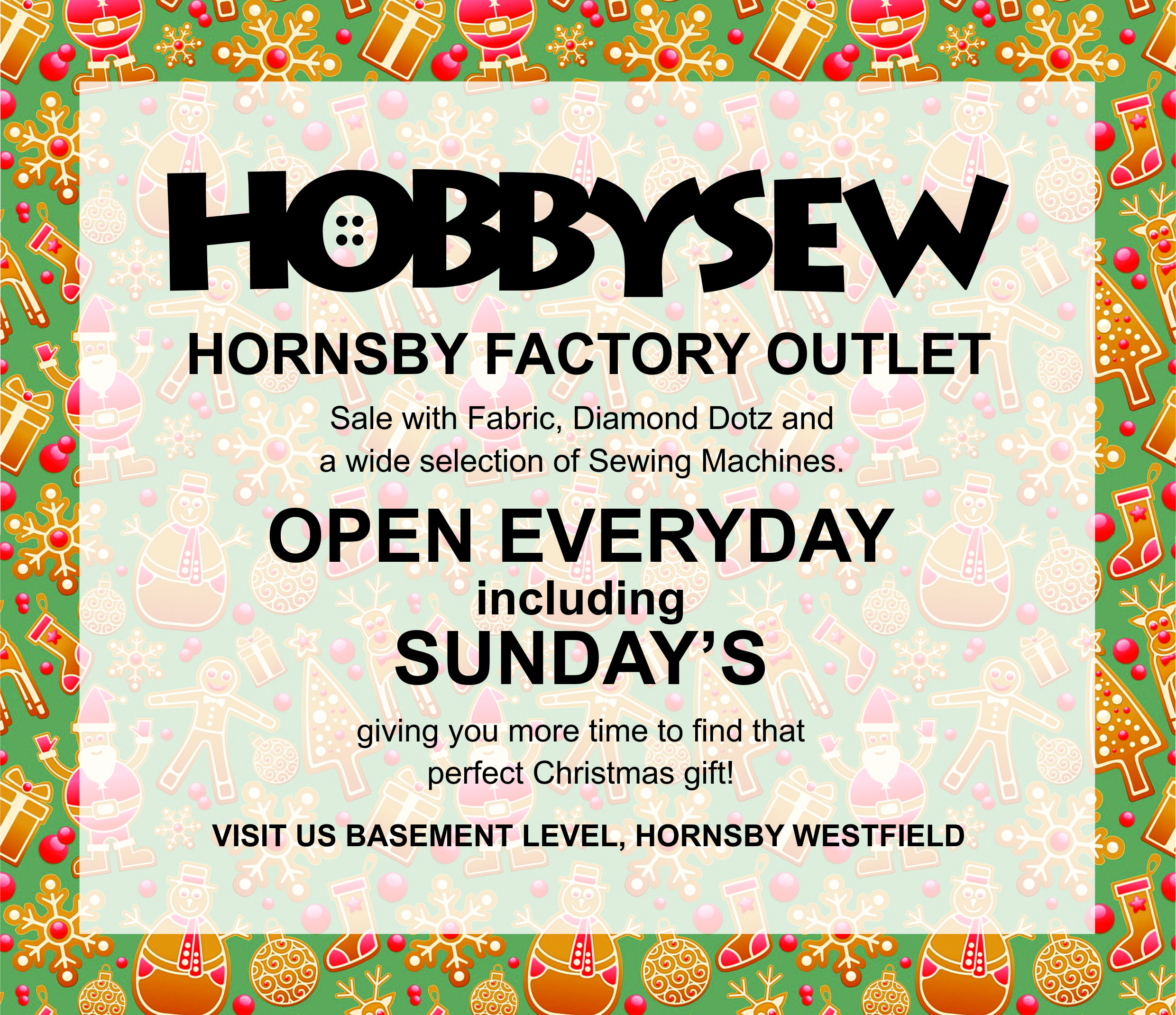 Hobbysew Hornsby Factory Outlet