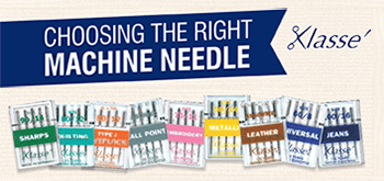 Click to download Klasse Machine Needle Guide