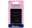 Bra Back Expander Extender 50mm - 3 Hook - black