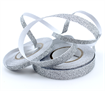 Adhesive Glitter Tape - Silver 2pcs