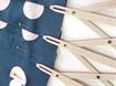 HEMLINE HANGSELL - Expandable Sewing Guage - plastic sewing accessory cream colour