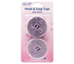 Hook & Loop Tape Self-Stick - White