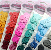 HEMLINE OMBRE BUTTONS QTY 90 TEAL