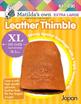 Matilda's Own Leather Thimble - Extra Large