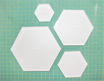 Hexagons 4pc Template Set