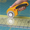 Olfa Rotary Cutter 60mm - Ergonomic Design