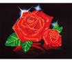 Diamond Dotz Red Rose Sparkle 