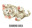 Diamond Dotz Baby Tiger Roly Poly