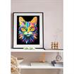 DD25.019	DIAMOND DOTZ - Neon Cat - 35.5 x 45.7cm