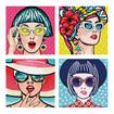 DD26.011	DIAMOND DOTZ - Modern Women - 12.7 x 12.7cm