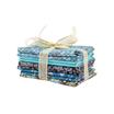 Robert Kaufman - Metallic Fabric Bundle - Blue