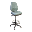 Tailormade Tall Fully Adjustable Sewing Chair - Teal