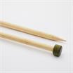 KnitPro - Straight Single Point Knitting Needles - Bamboo 33cm x 10.00mm