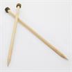 KnitPro - Straight Single Point Knitting Needles - Bamboo 33cm x 10.00mm