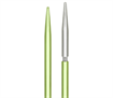 Groove Knitting Needles 35cm - 5.00mm Green