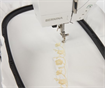 Extra-large embroidery area for large designs