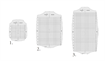 Husqvarna Accessories - HOOP TEMPLATE INSPIRA 120 x 120mm