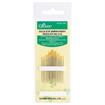 Clover Gold Eye Embroidery Needles No. 3-9