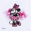 SEW EASY NEEDLECRAFT - 15Cm No Count Cross Stitch Kit With Hoop - Minnie Mouse