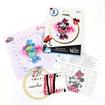 SEW EASY NEEDLECRAFT - 15Cm No Count Cross Stitch Kit With Hoop - Minnie Mouse