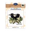 Helene Wild Cross Stitch 12 x 12cm - Magpie Pair  SIze: 12 x 12cm Australiana Series