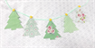 Christmas Tree Bunting Kit