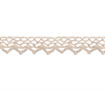 Bowtique Cotton Lace Ribbon 10mm x 5m Cream