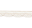 Bowtique Cotton Lace Ribbon 12mm x 5m Cream