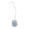 Horn Buddy LED Desk / Craft Lamp with Storage