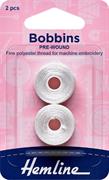 HEMLINE HANGSELL - Pre Wound Bobbin, 145m (2 pcs)