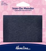 HEMLINE HANGSELL - Iron-On Mending Patch - navy