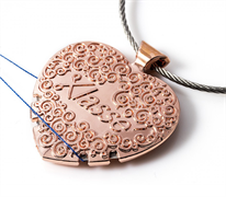 Rose Gold Pendant Thread Cutter