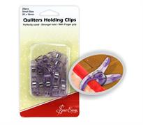 Quilt Clips 22 x 10mm 20 pcs - Purple