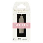 BOHIN - Embroridery Needle assorted 5/10 (x 15 needles)